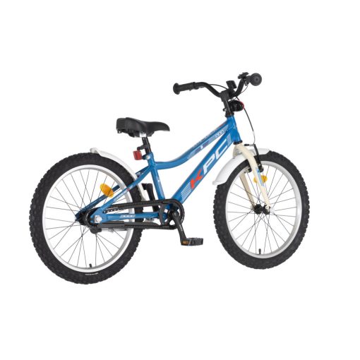 KPC FluoBike Police szirénás VILÁGÍTÓS 20 kék fluoreszkáló gyermek kerékpár