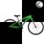 KPC FluoBike Flash VILÁGÍTÓS 24 grafit-kék fluoreszkáló gyermek kerékpár