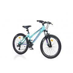   Corelli Via 1.1 Lady 24" gyerek MTB könnyűvázas kerékpár Türkiz