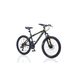   Corelli Felix 2.2 24 MTB gyerek könnyűvázas kerékpár Fekete-Sárga