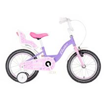 Visitor Lovely Princess 16 királylányos gyerek kerékpár lila