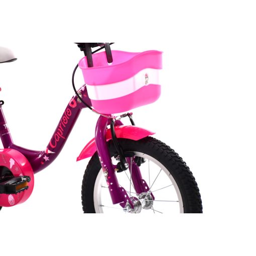 Capriolo Viola 14" alpakás gyerek kerékpár Lila