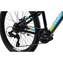 Capriolo LC KID 240 24" gyerek kerékpár Fekete-Kék